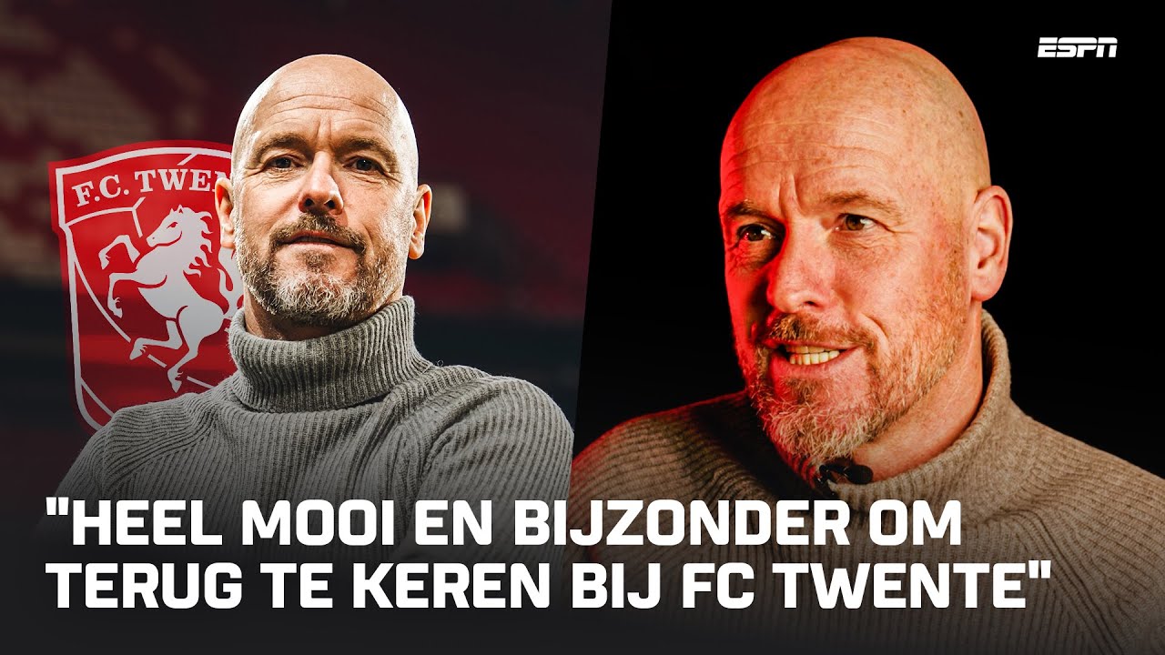 ERIK TEN HAG WORDT TECHNISCH DIRECTEUR VAN FC TWENTE 🚨💼 | Interview van @fctwente
