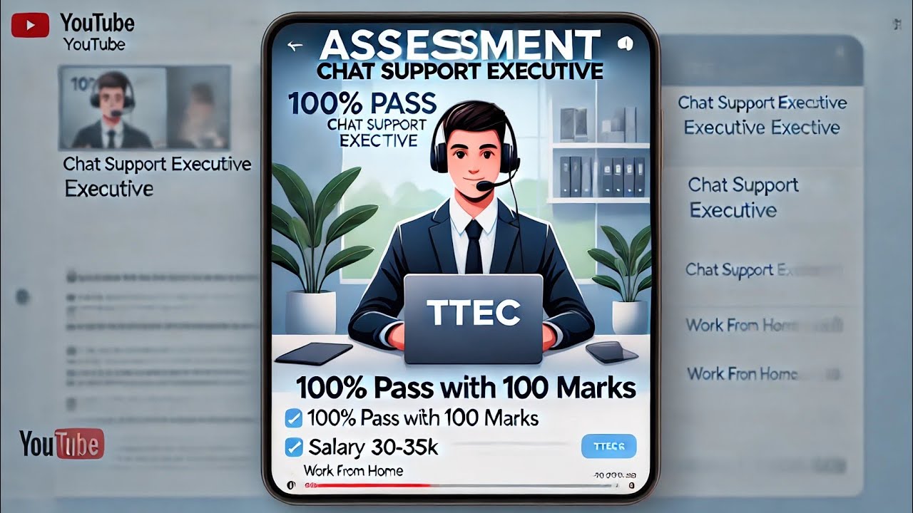 TTEC ASSESSMENT PASS WITH 100 % MARK #ttech #TTECAHMEDABAD