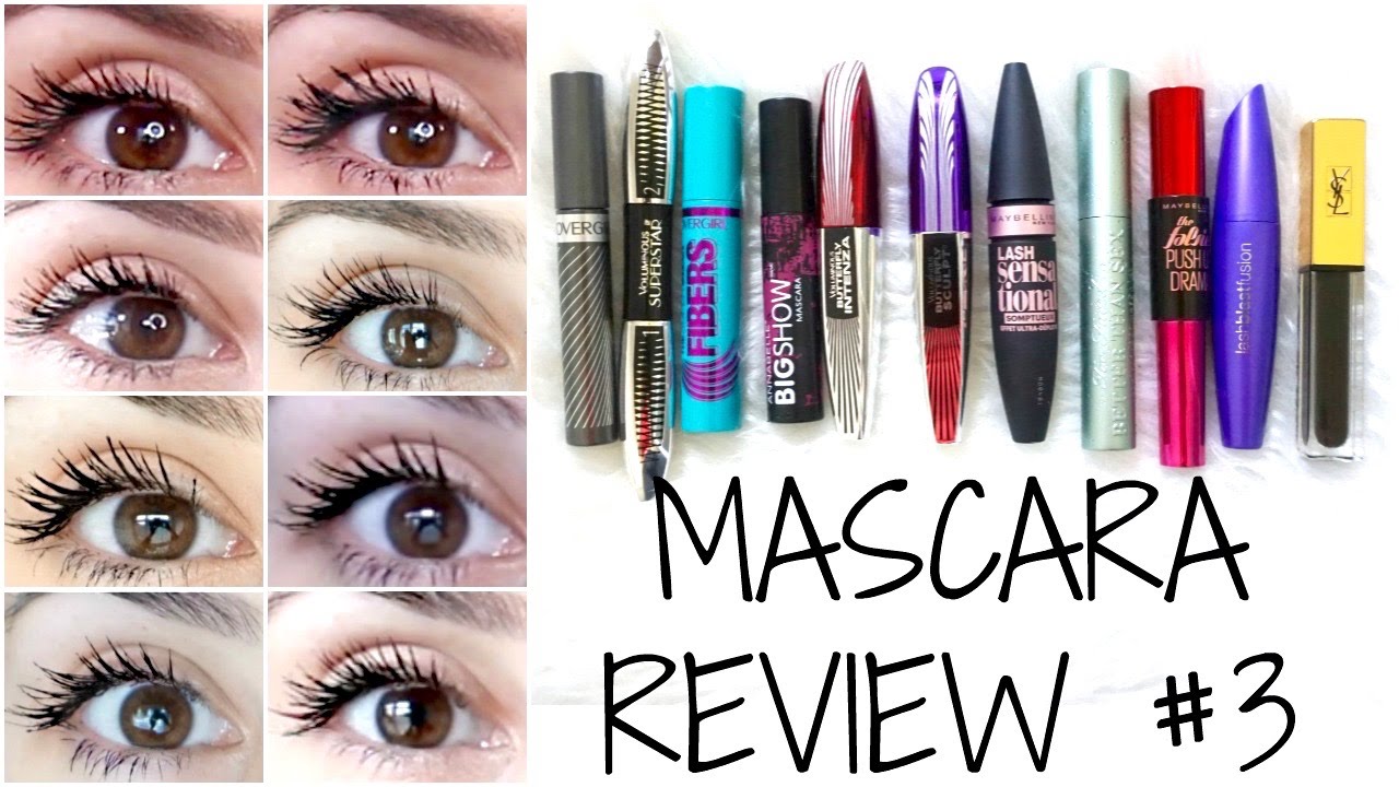 Mascara Reviews || BEST & WORST || Mostly Drugstore + EYE PICTURES