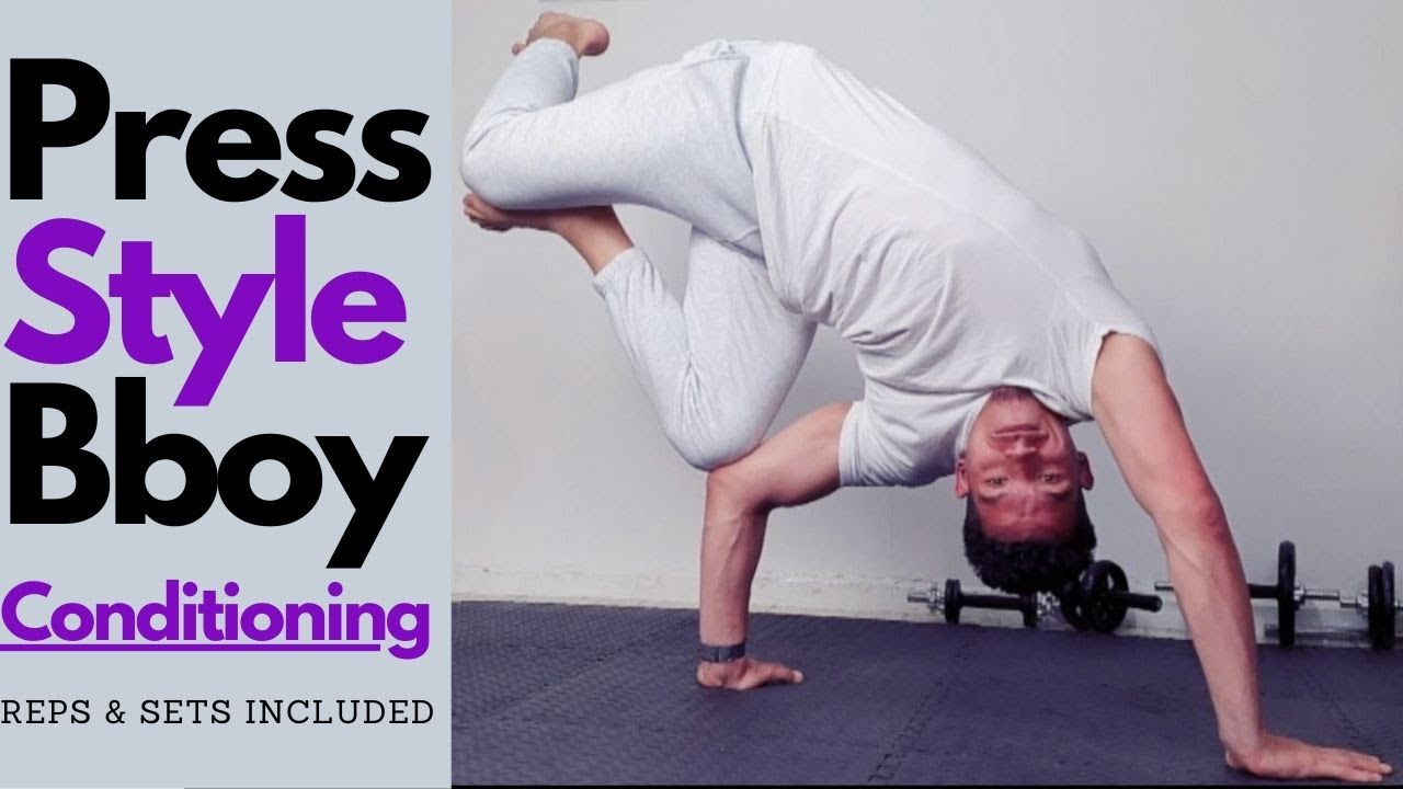 Press Freeze Bboy Conditioning | Bboy Conditioning | Bboy workout tutorial