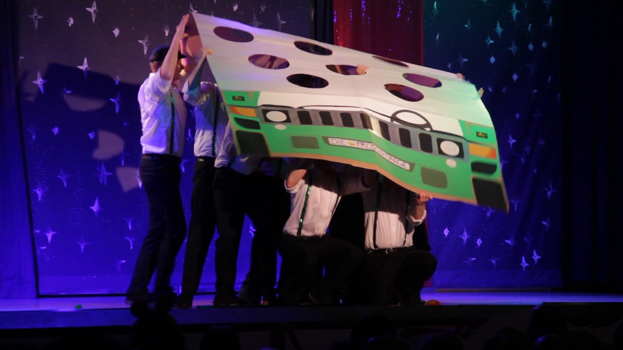 Die Froschkönige mit ihrem Showtanz bei den Brejpott Quakern