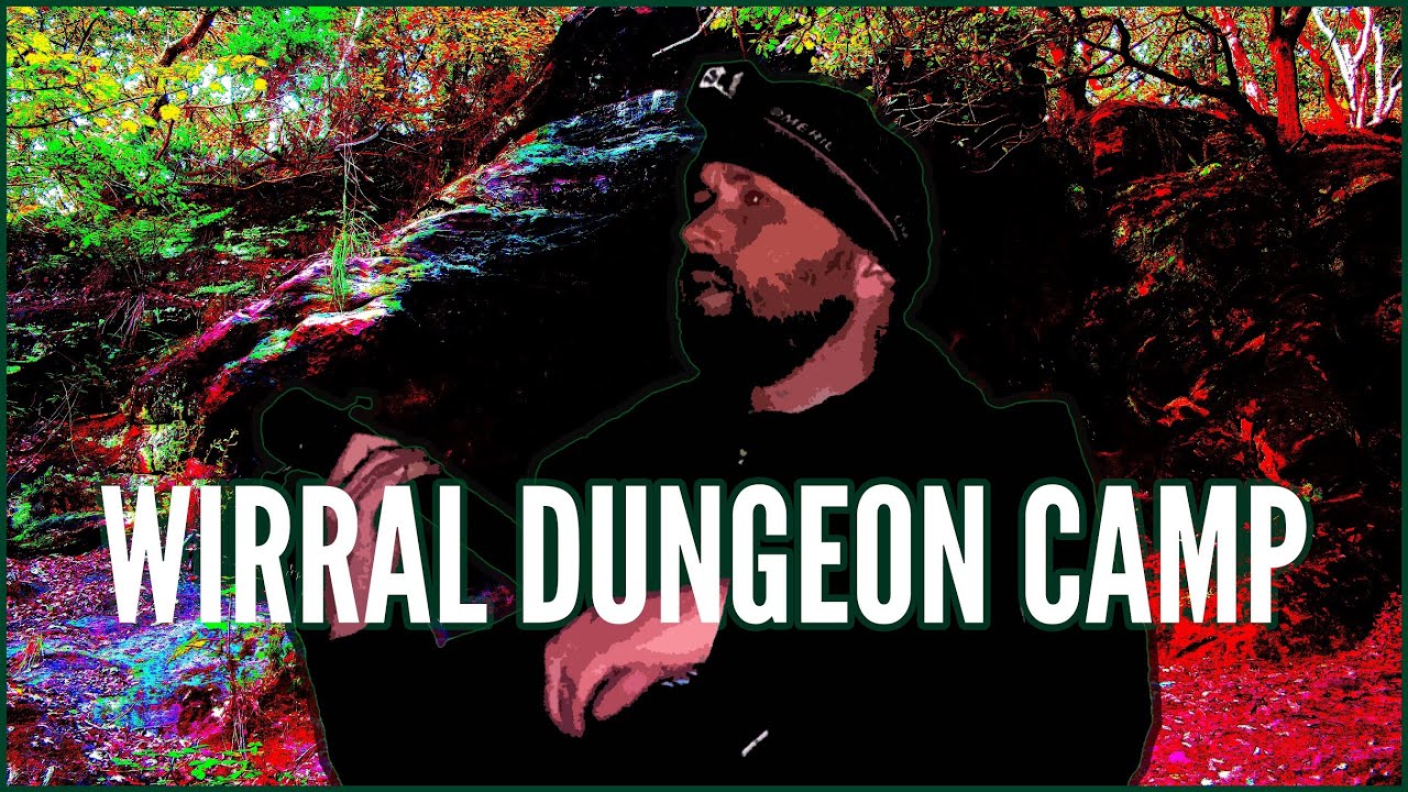 Night in the Wirral Dungeon // Heswall cave camp