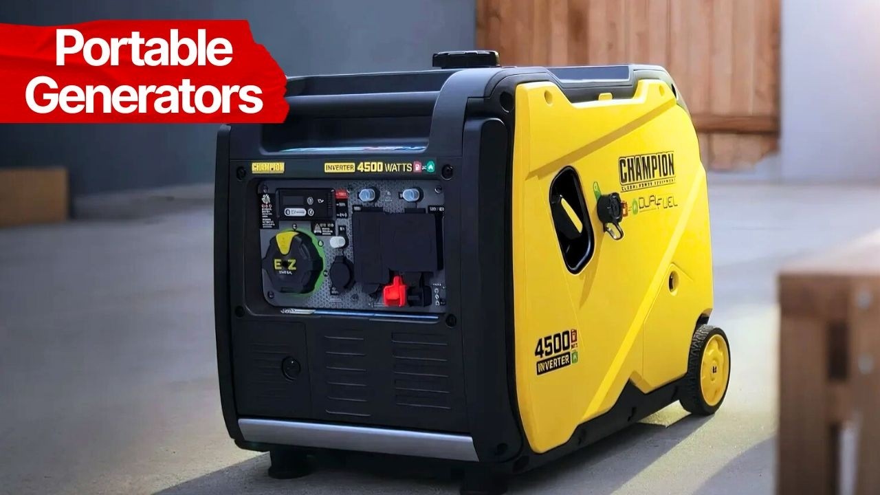 Portable Generators | The 3 Best Portable Generators in 2026