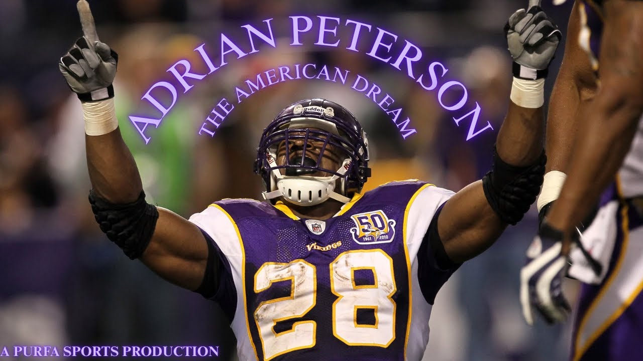 ADRIAN PETERSON : THE AMERICAN DREAM 