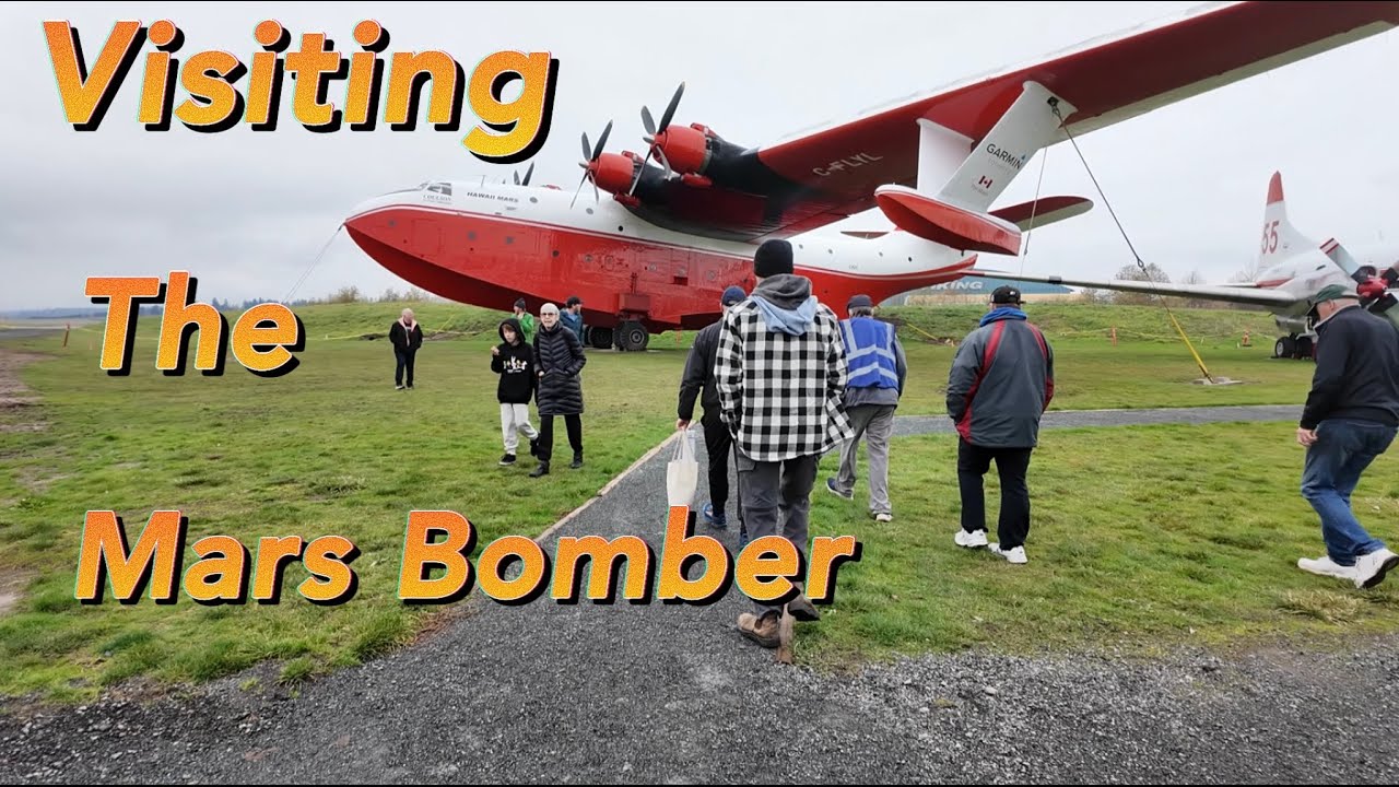 Visiting the Martin Mars Sidney British Columbia. #aviation