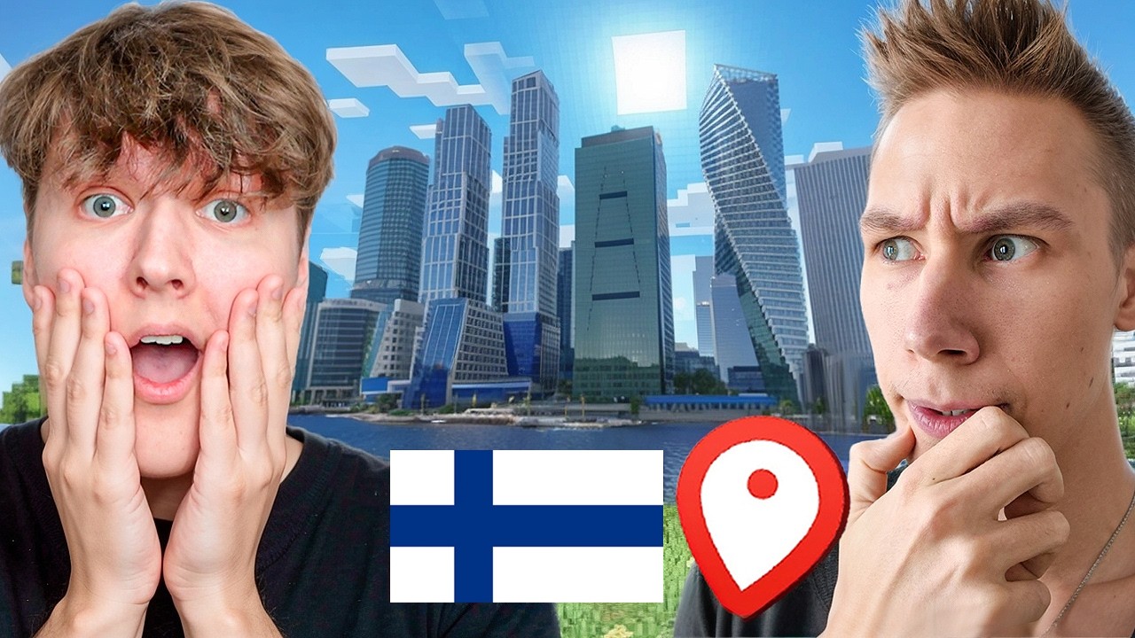 Tunnistatko Nämä MINECRAFT Nähtävyydet? (GeoGuessr) w/@Kakkuh