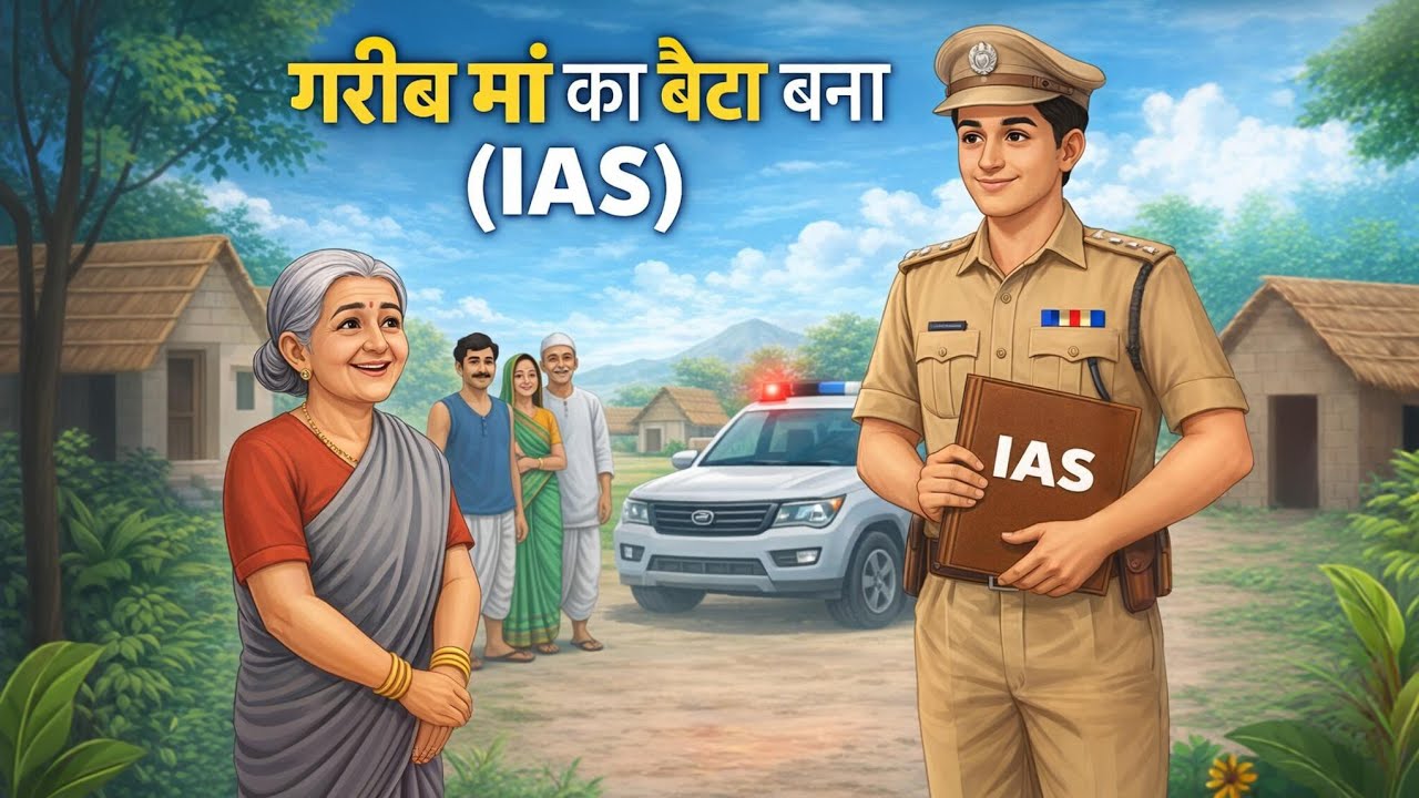 गरीब मां का बेटा बना IAS | GARIB MAA KA BETA BANA IAS | HINDI KAHANIYA | HINDI STORIES | 