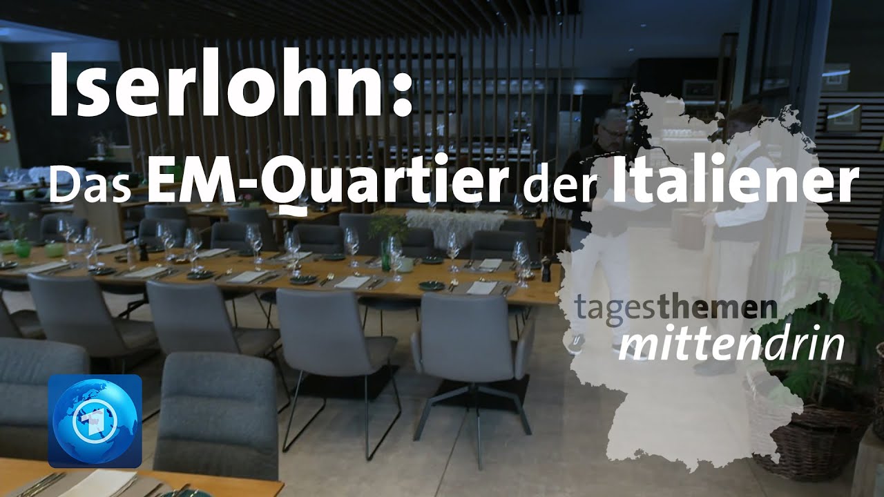 Iserlohn: Das EM-Quartier der Italiener| tagesthemen mittendrin