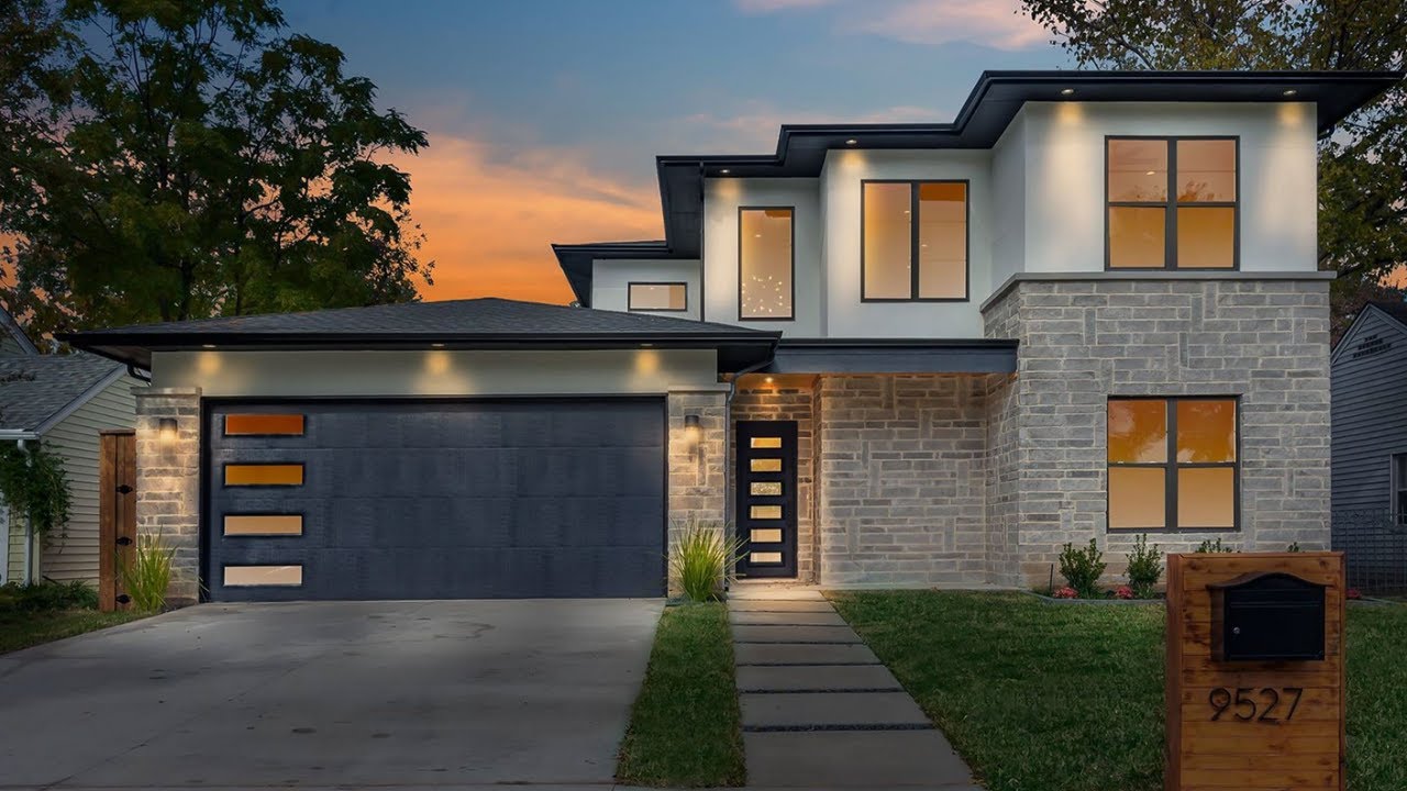 Super Modern Home Near White Rock Lake in Dallas. 3300 SF, 5-Bed, 4-Bath, 2-Car, Home For Sale