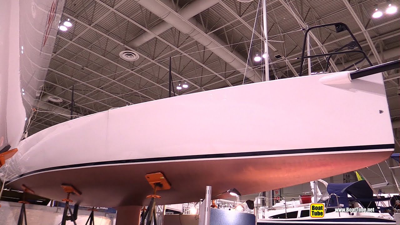 2015 J88 Sailing Yacht - Deck, Interior and Hull Walkaround - 2015 Toronto Boat Show