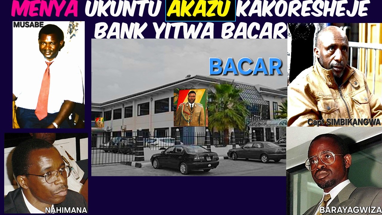 URUHARE Rukomeye Rwa BACAR Mu Gushingwa Kw'INTERAHAMWE HUTU POWER Na CDR