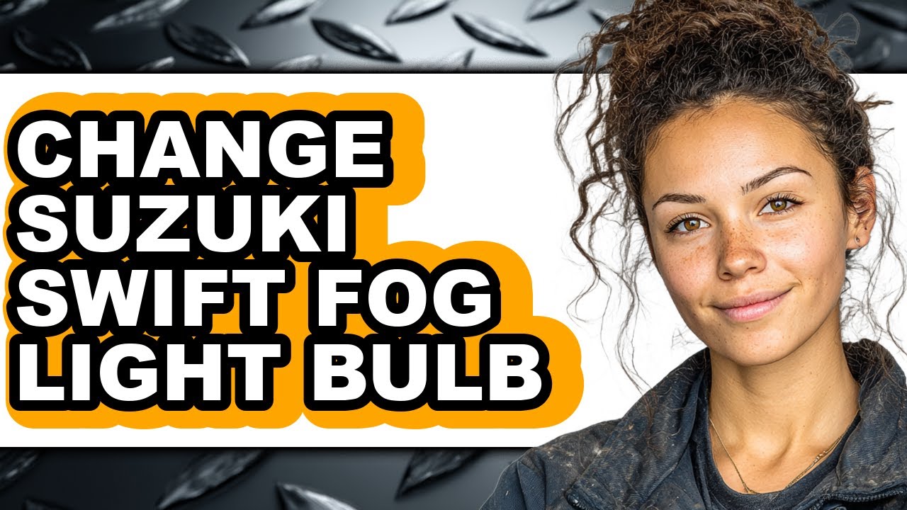 How to Change Suzuki Swift Fog Light Bulb - Full Guide