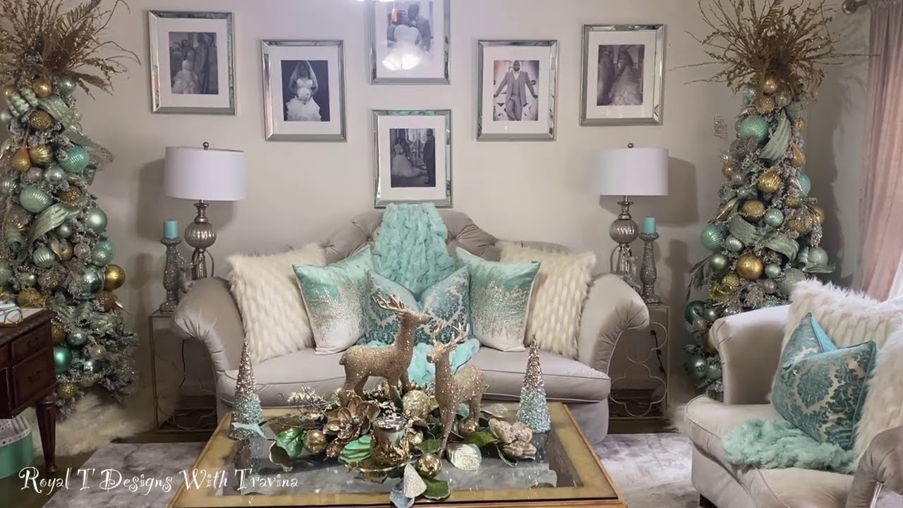 LIVING ROOM CHRISTMAS TOUR #christmashometour