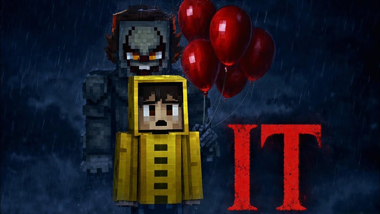 Recriei a cena de IT no Minecraft