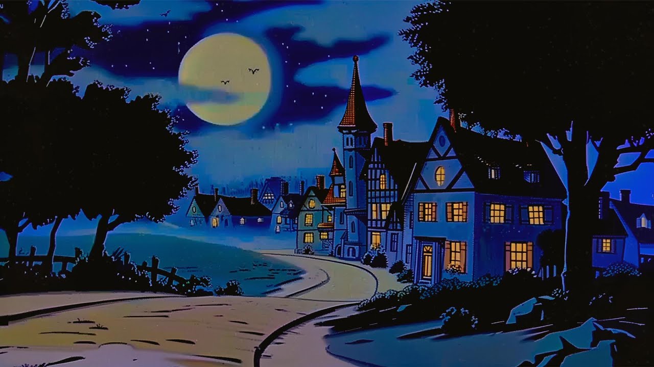 vintage halloween vibes 🎃 oldies playing in another room (halloween ambience)