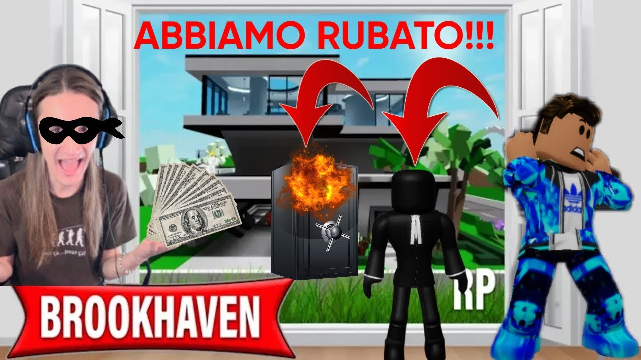 HO RAPINATO TUTTO IL SERVER DI BROOKHAVEN - ROBLOX