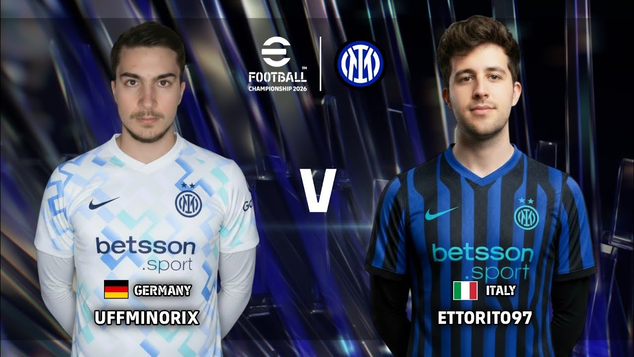 DUEL GANAS! Uffminorix 🇩🇪 vs 🇮🇹 Ettorito97 | eFootball Championship 2026 Inter Milan Round 3