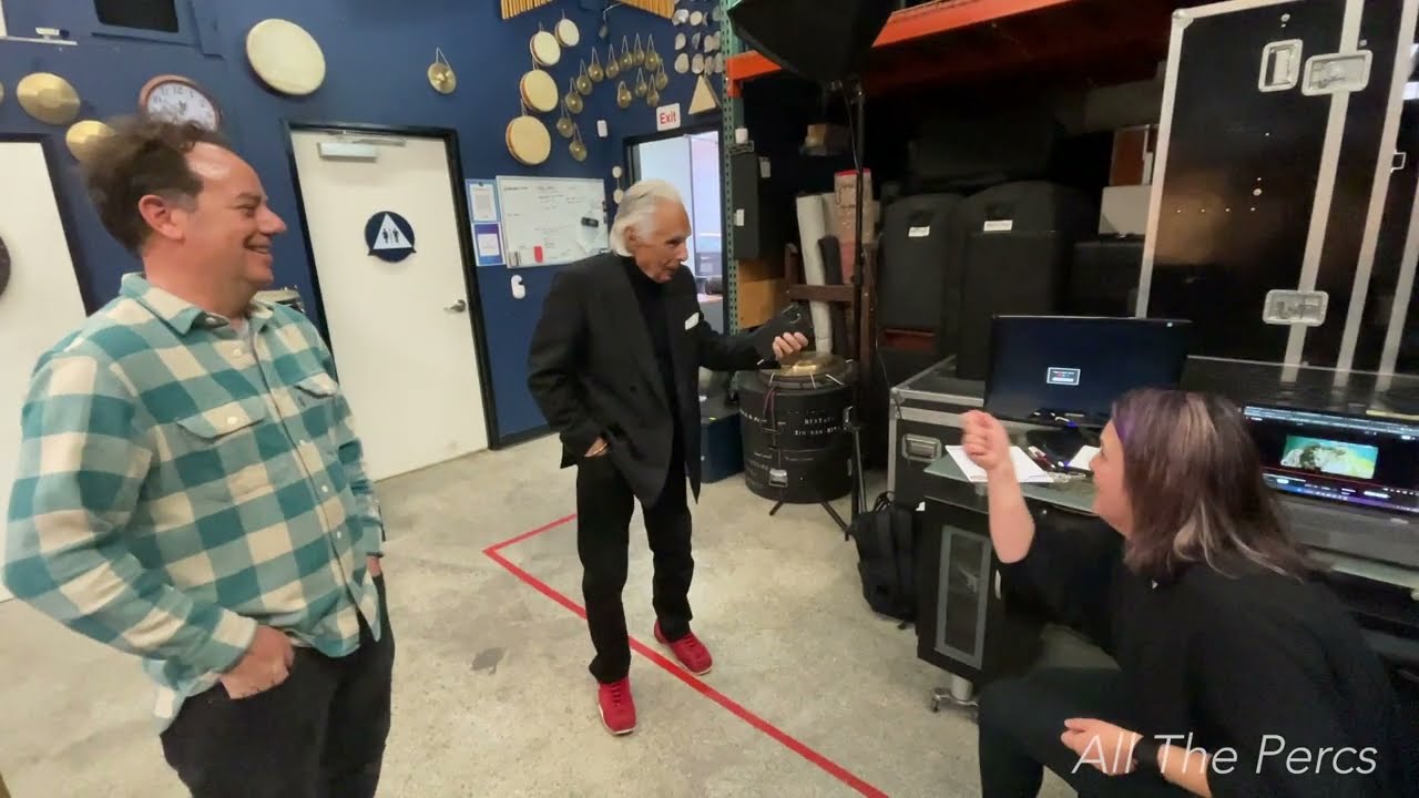 A one-of-a-kind experience: Bill Conti, composer for Karate Kid, Rocky, visits LAPR warehouse