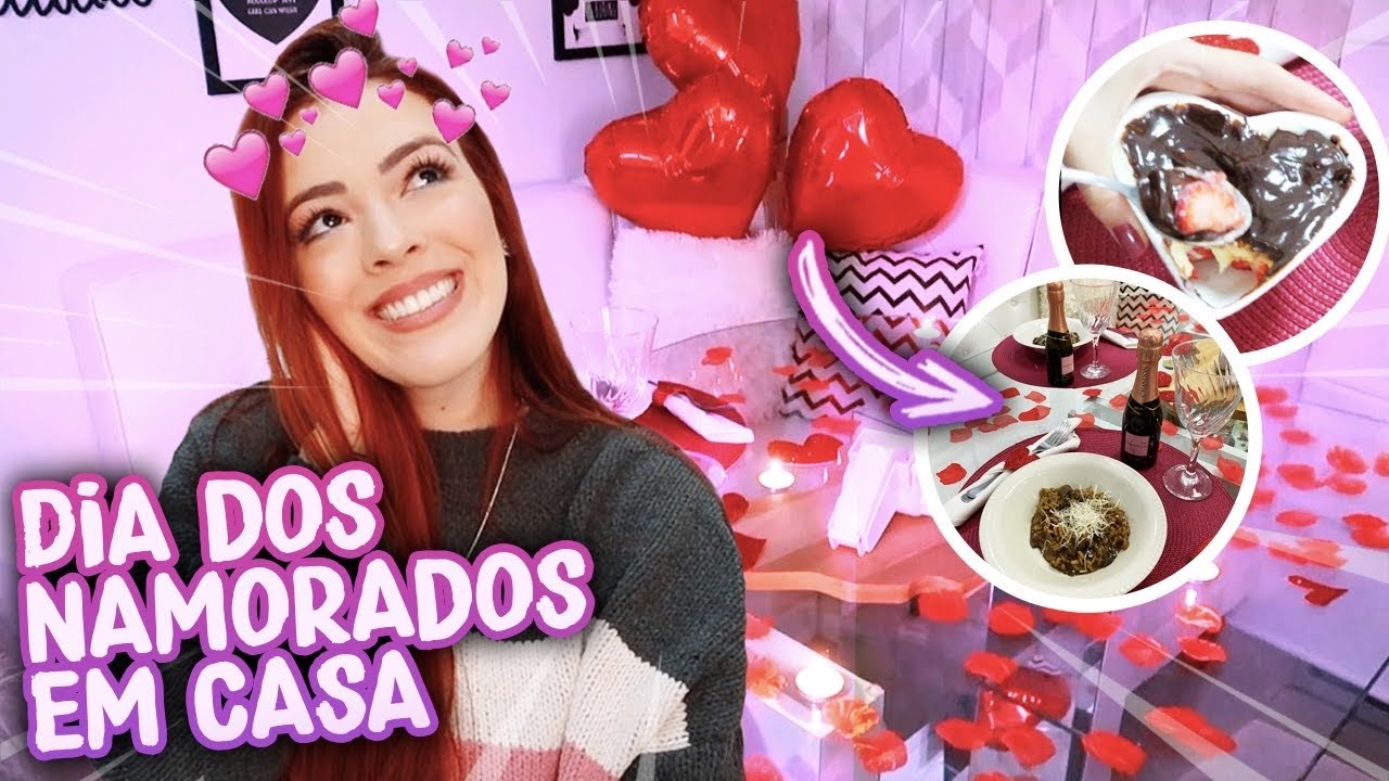 SUPRESA PARA DIA DOS NAMORADOS | JANTAR COMPLETO EM CASA!