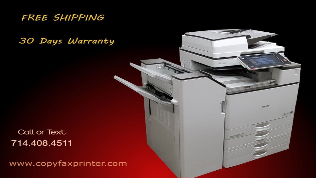 Ricoh copier scan to email setup