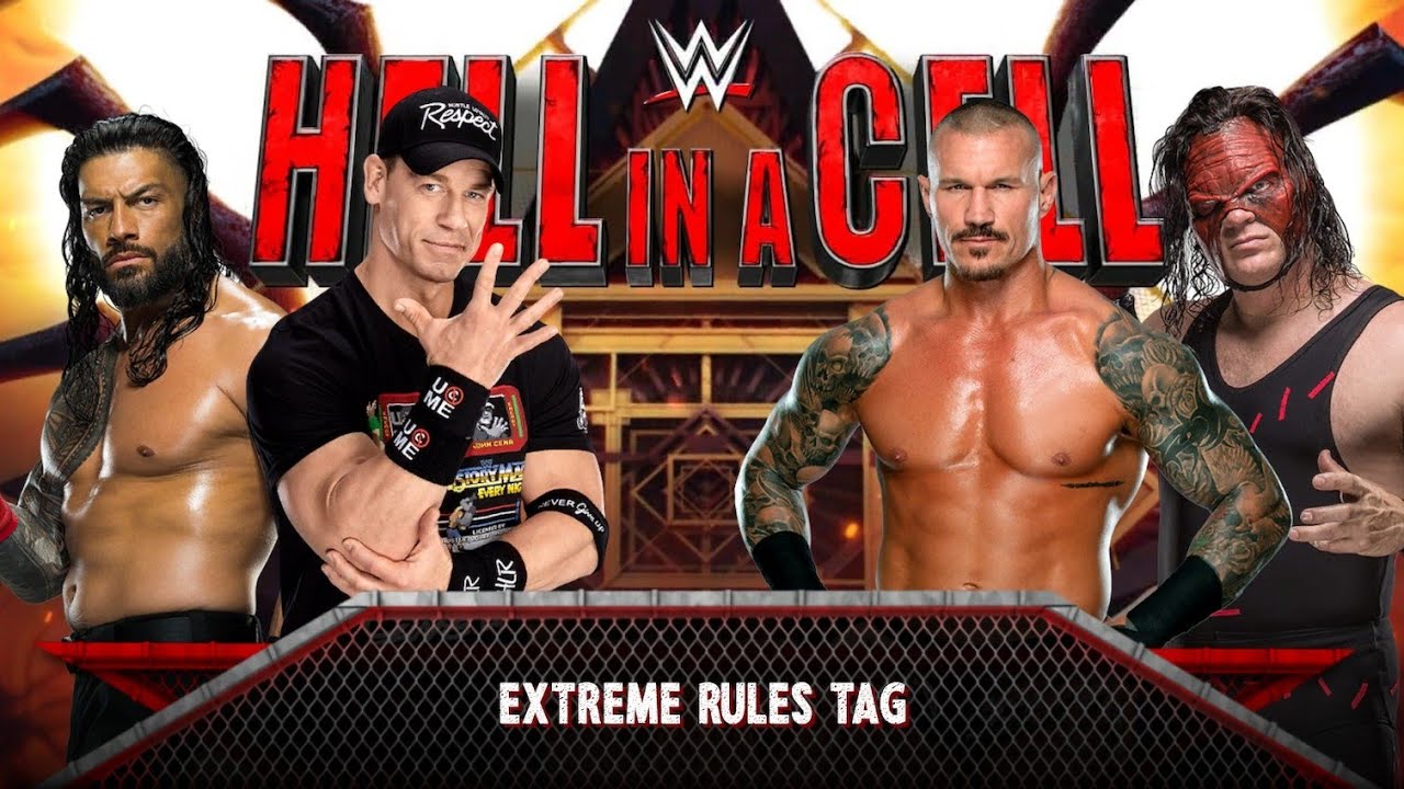 John Cena And Roman reigns vs Randy Orton And Kane