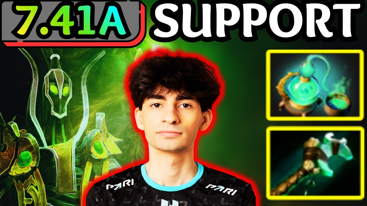 🔥 9Class RUBICK Support &mdash; INSANE Spell Steals (NEW Patch 7.41a) 🔥 Dota 2 Support
