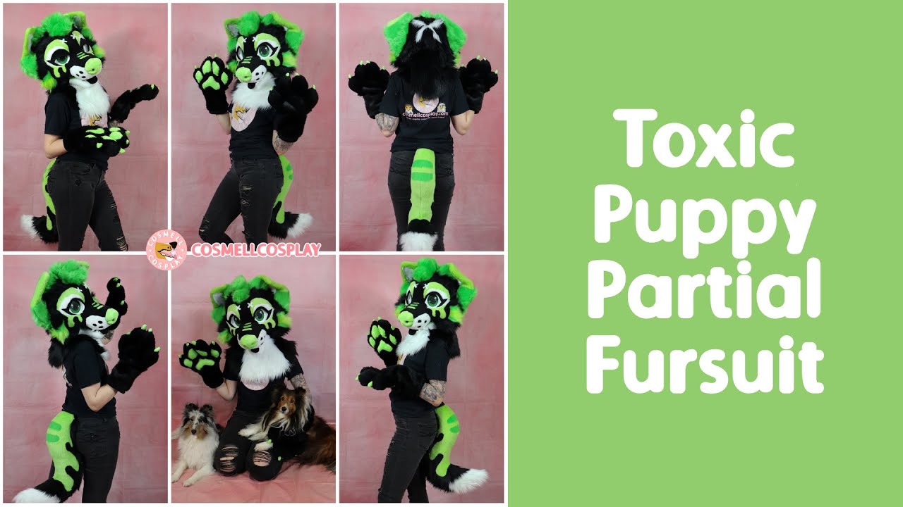 Toxic Puppy Partial Fursuit Showcase