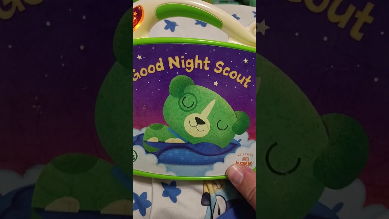 LeapFrog good night scout book 