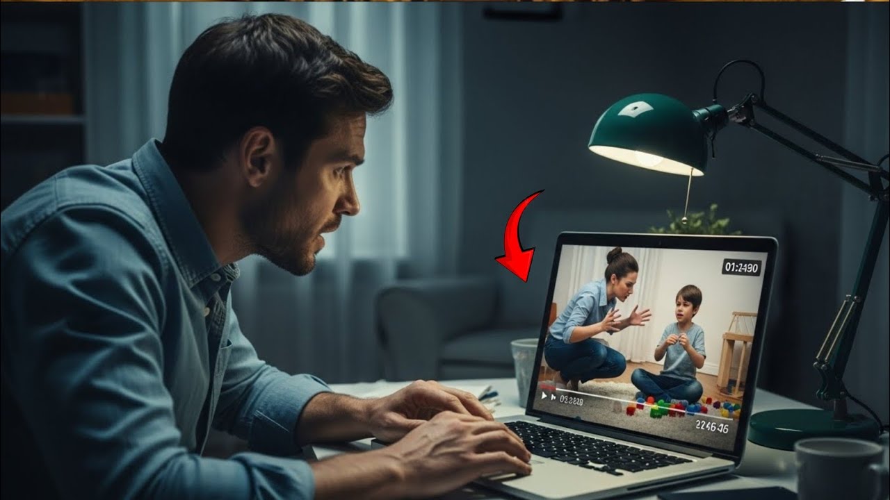 Puso Cámaras Ocultas Para Vigilar a la Niñera… Lo Que Hizo Su Hijo Lo Hizo Llorar