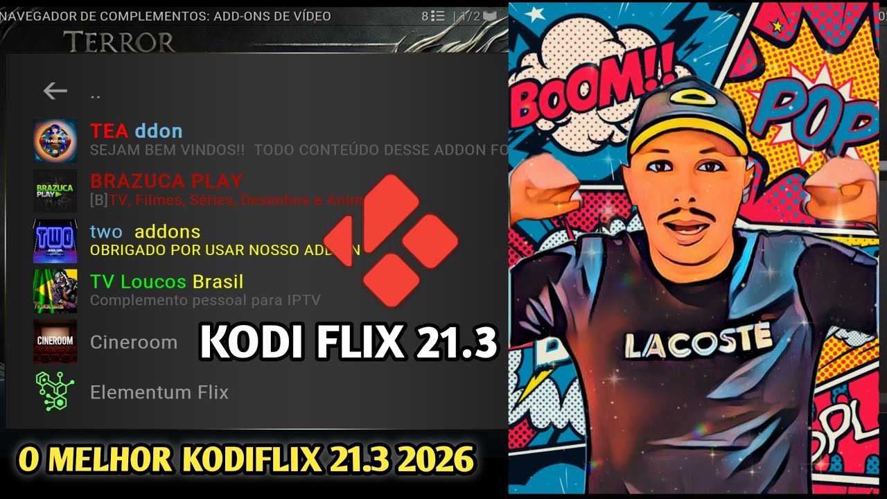 KODIFLIX 21.3 (Kodi 2026) 🔥 | Versão Atualizada, Novidades e Configuração