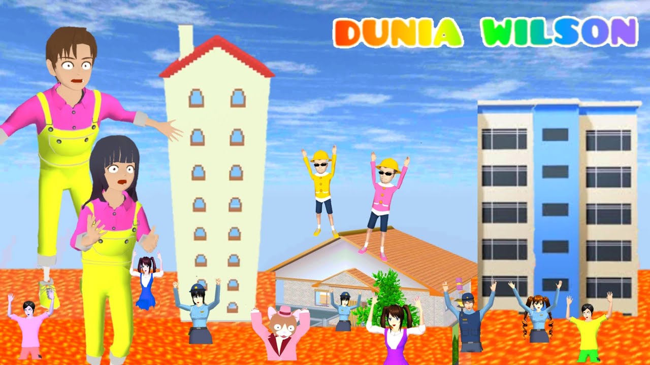 Yuta Mio Banjir Lava 🥵😍 Terjebak di KFC Masuk Mulut Raksasa Full Movie Roblox