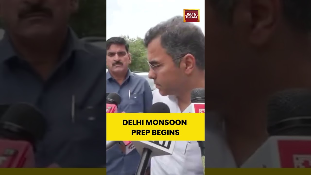 Delhi Waterlogging Alert: Parvesh Verma&rsquo;s Strong Warning to Contractors Before Monsoon #delhi