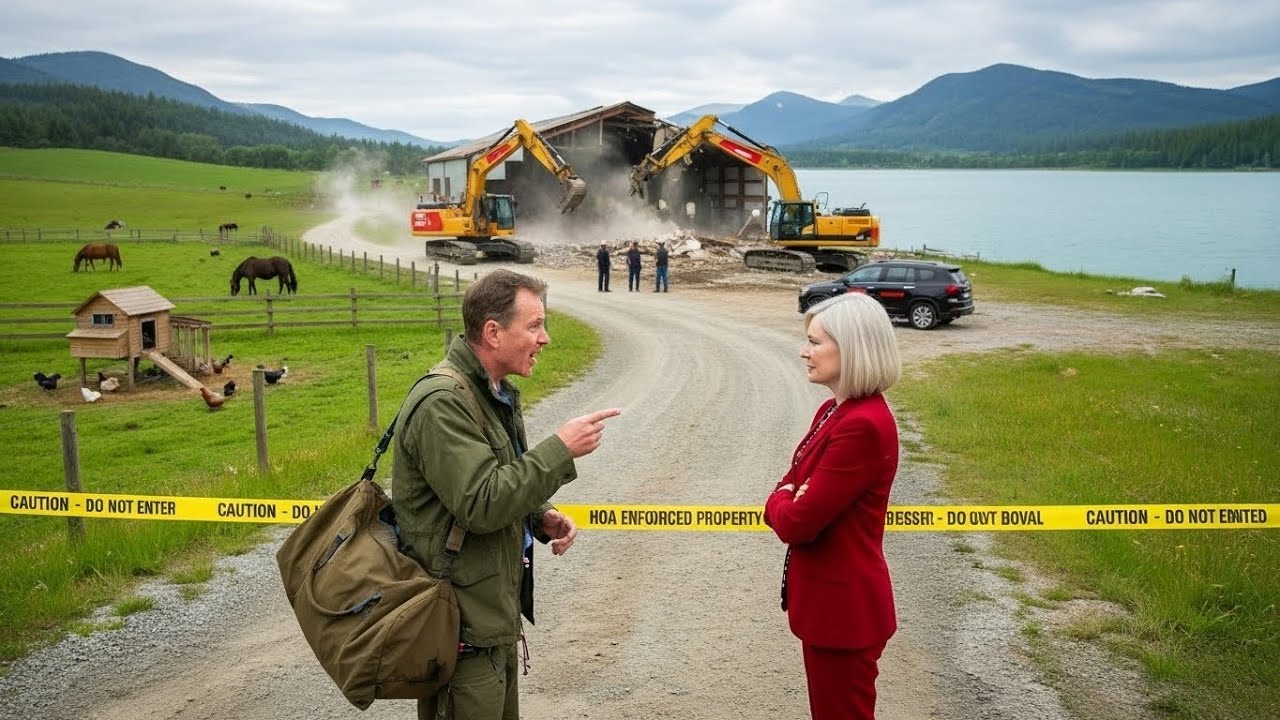 Я вернулся из командировки — товарищество собственников жилья разрушило мой сарай на ранчо, тепер...
