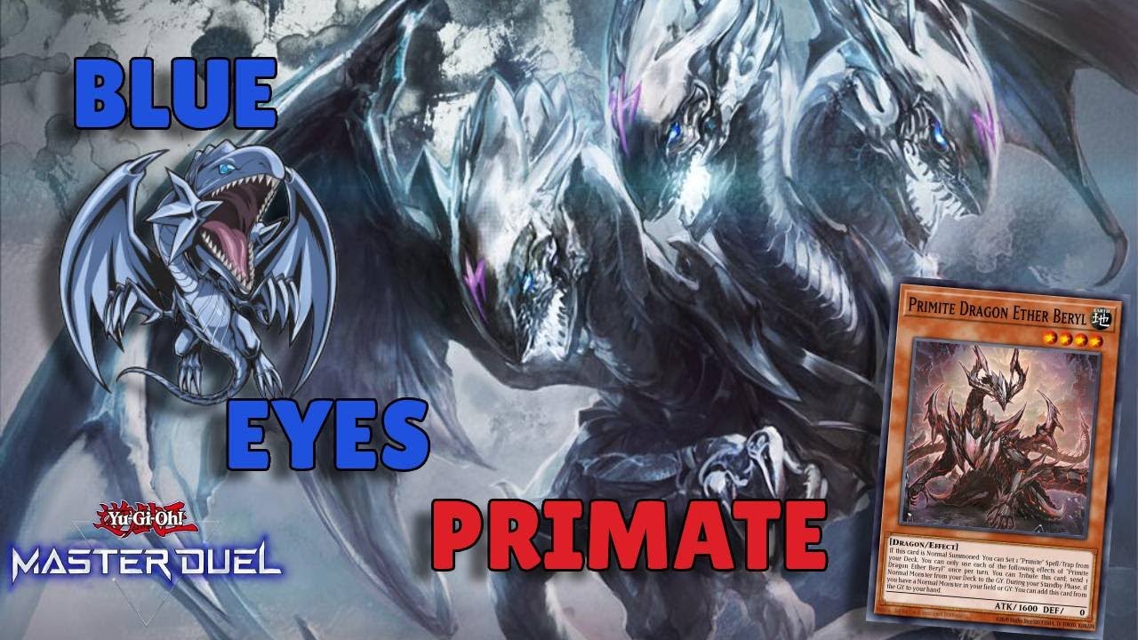 Blue-Eyes White Dragon X Primate Combo | Yu-Gi-Oh! Master Duel