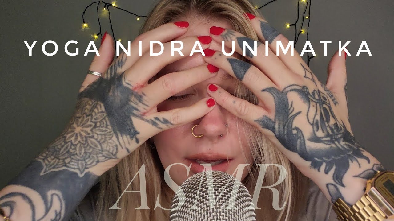 Kuiskattu yoga nidra matka untenmaille ☁️🌙ASMR Suomi 