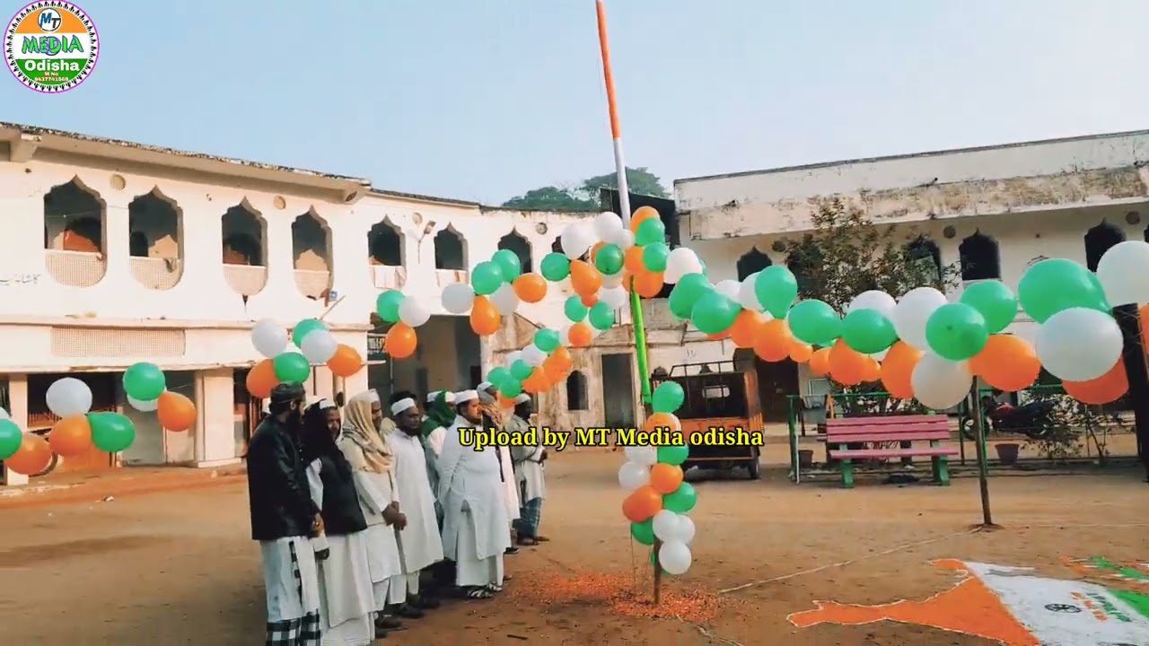 15 August 2023🇮🇳/Jamia Islamia Markazul Uloom Sungra odisha/🇮🇳Parcham Kushai/Sare Jahan Se Acha🇮🇳