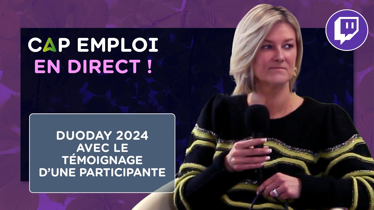 Replay SEEPH 2024 : Cap emploi en direct sur le DUODAY !