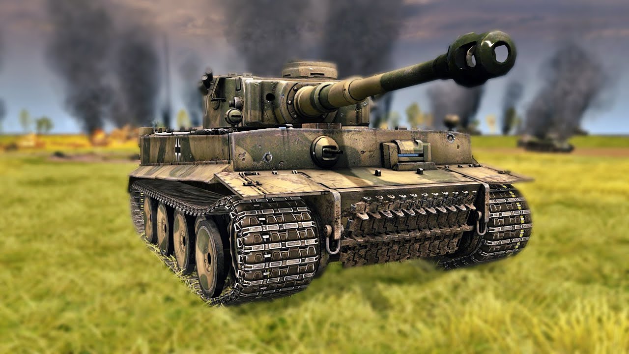 1 Tiger Tank vs 50 T-34s!