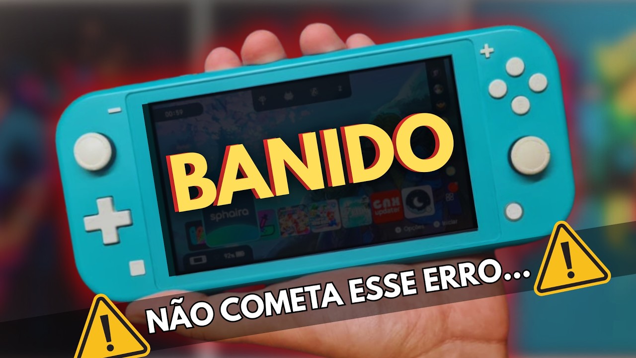 ME ESCONDERAM ISSO! Como blindar seu Switch Desbloqueado de BAN e Erros