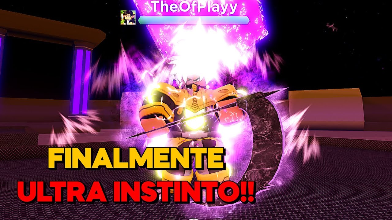 *SHOWCASE ULTRA INSTINCT* FINALMENTE CONSEGUI O ULTRA INSTINTO NO DRAGON BLOX NO ROBLOX !!
