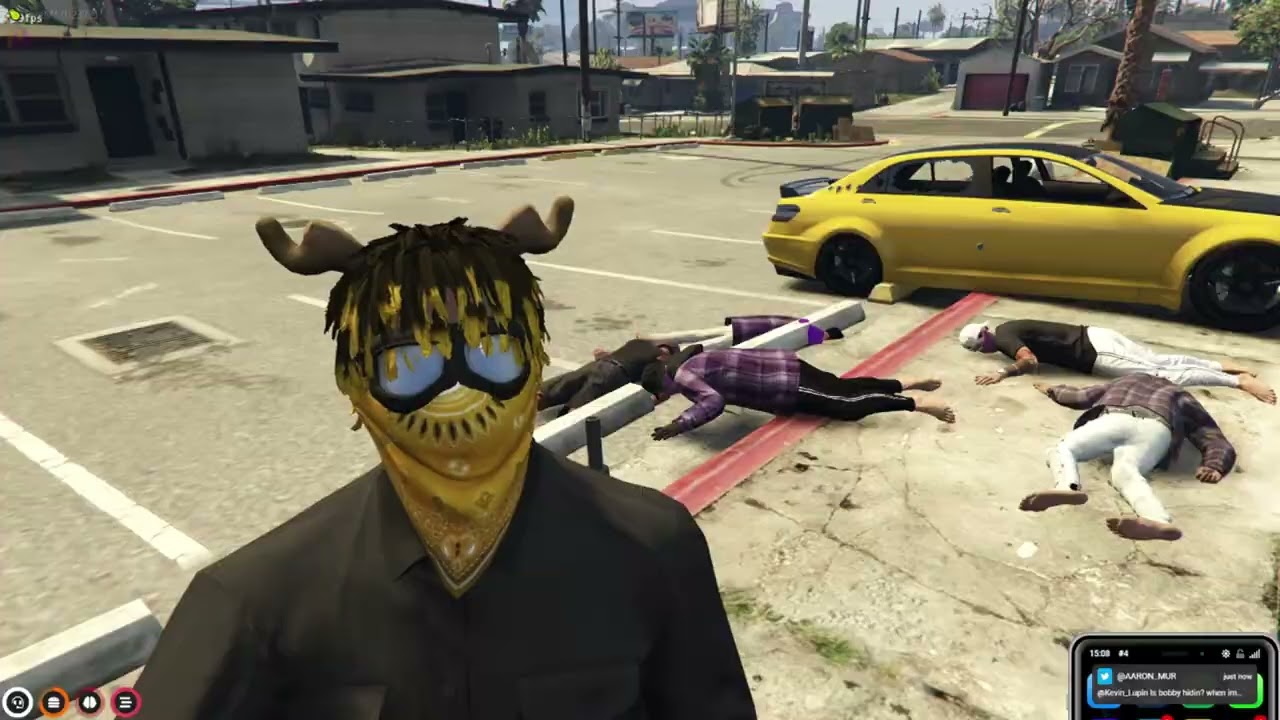 VAGOS VS BALLAS WAR PT 1 - NoPixel Purple