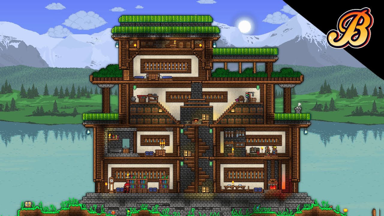 How to Build a Big Base in Terraria | Terraria 1.4.4 House