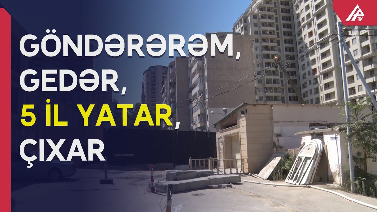 Bakıda görünməmiş OLAY: “Yatdığım yerdə evimi dağıtdılar” - APA TV