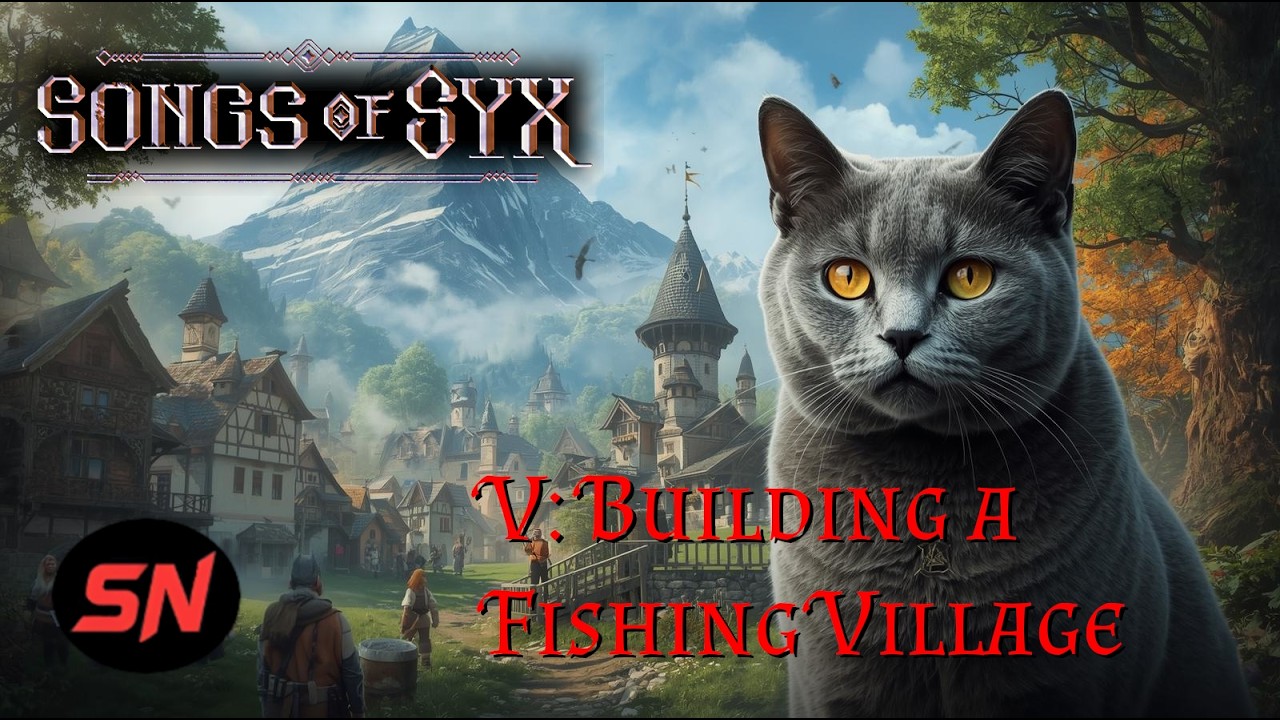 Songs of Syx v70 | Dondorian Erebor Campaign! | Part 5: Bulding a fishing Village