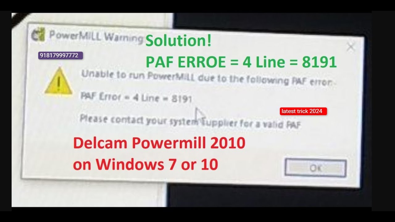 power 10 installation without error/paf error 8191/free crack installation