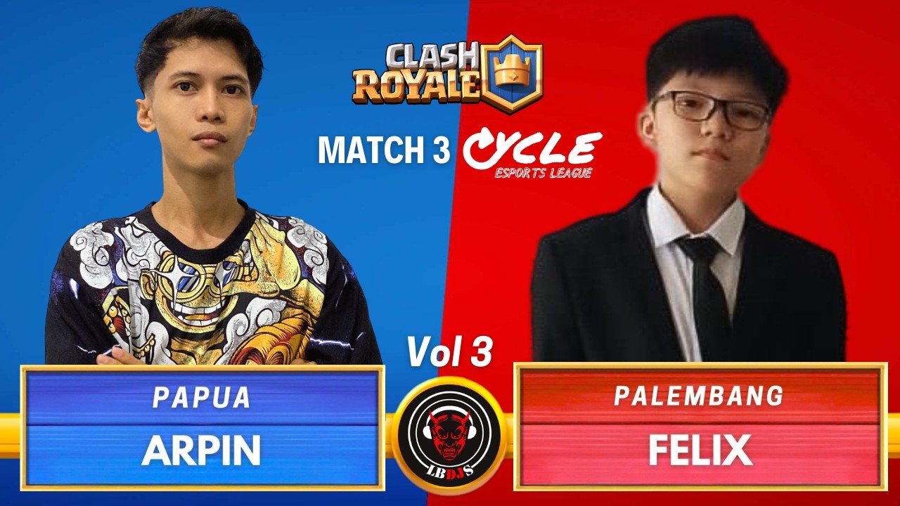 MANTAN JUARA VS DEBUTAN EPIC! Arpin vs Felix | Match 3 Cycle eSports League Vol.3