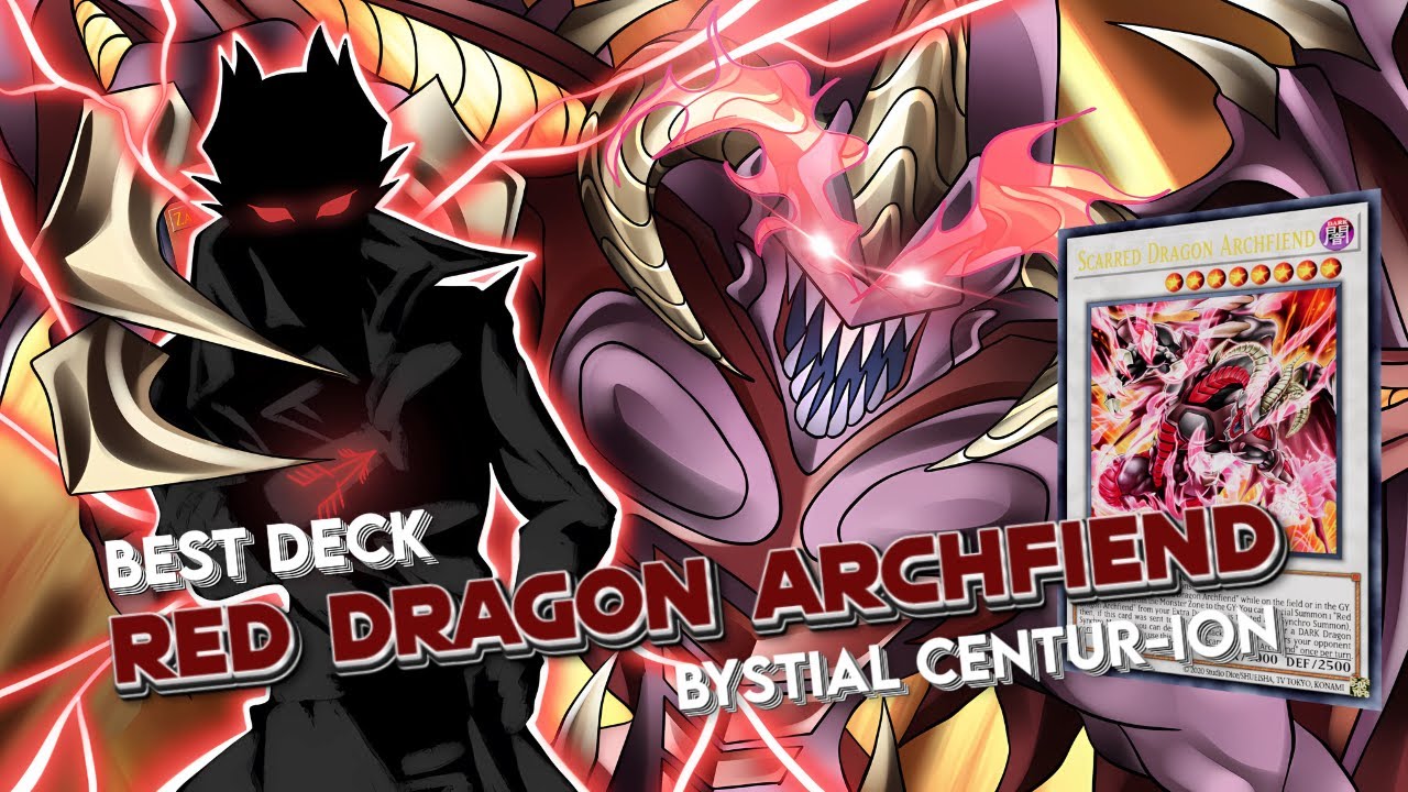 The BEST RED DRAGON ARCHFIEND Deck to play in Rank! RDA BYSTIAL CENTURION | YUGIOH MASTER DUEL