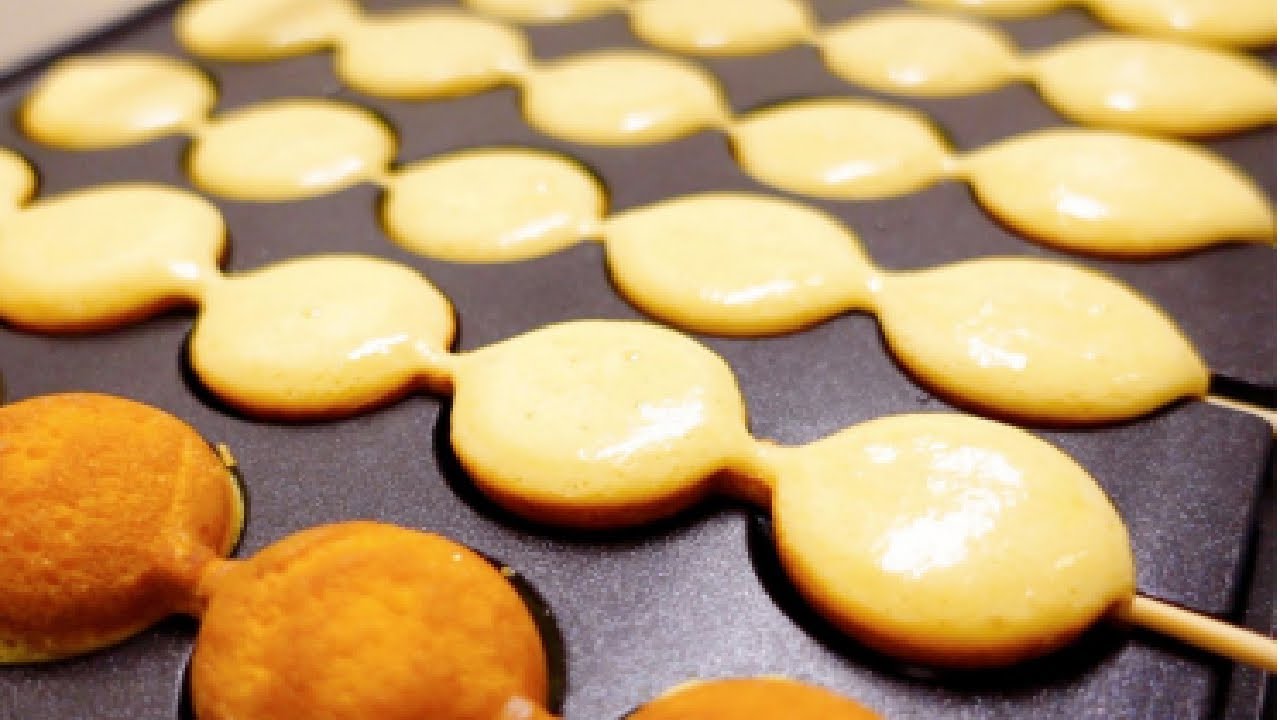 Four flavors of Egg cake |【雞蛋糕串串】為防我偷師，老闆竟棄攤而走?