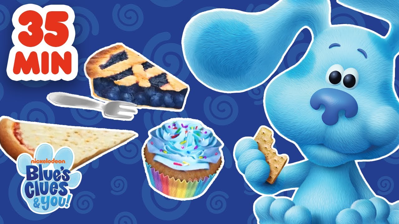 35 MINUTOS das comidas favoritas da Blue! | Pistas de Blue e Você