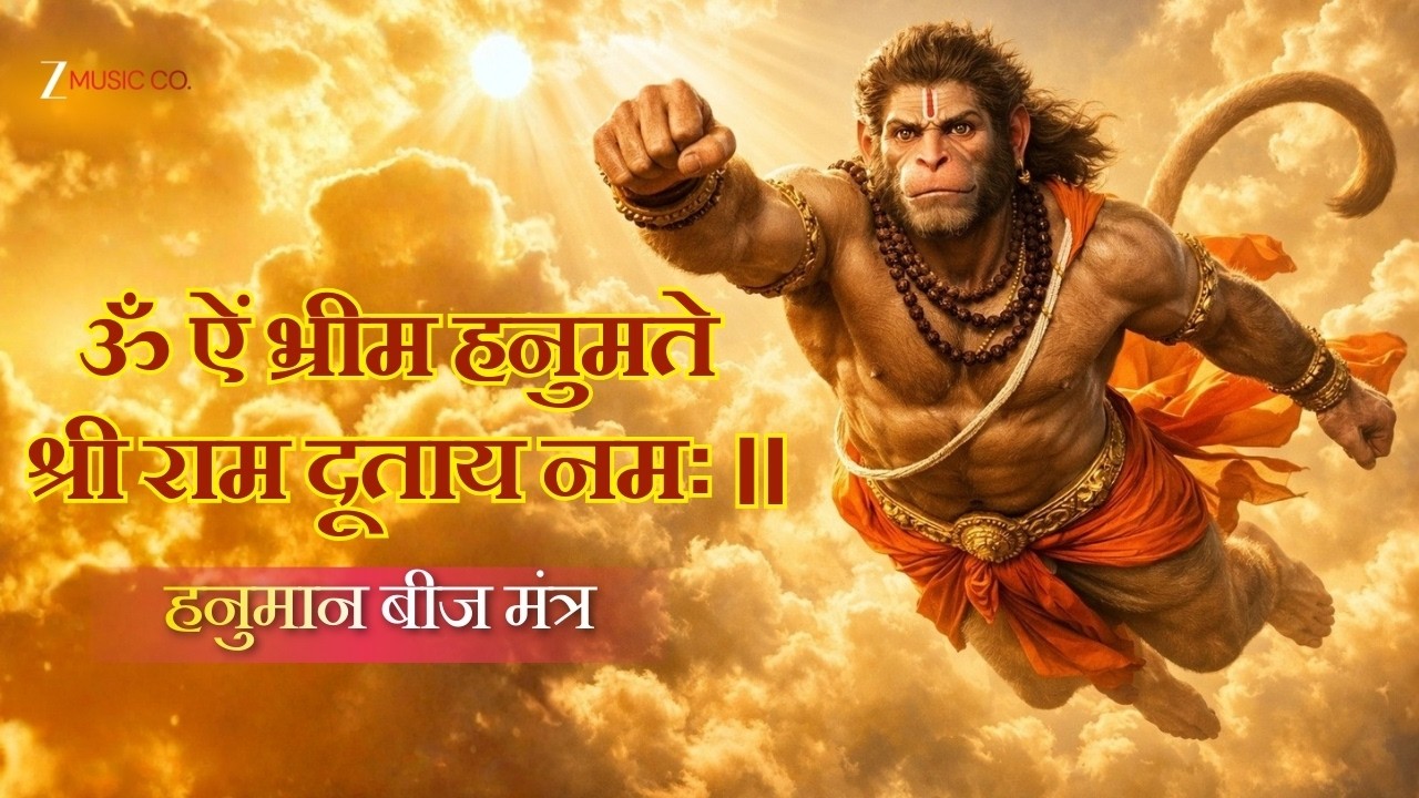 Powerful Hanuman Mantra | Hanuman Beej Mantra for Protection & Strength | Zee Music Devotional